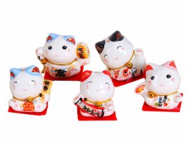 04#5CM LUCKY CAT(5P/BOX)CNY(9262)